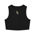 Women's Tight Crewneck Crop Tank Top