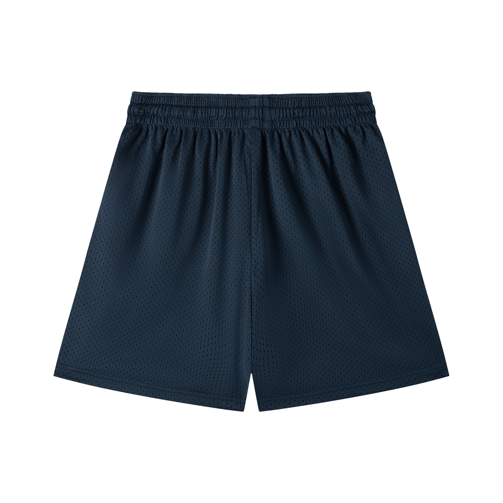“SV” Mesh Drawstring hoop Shorts