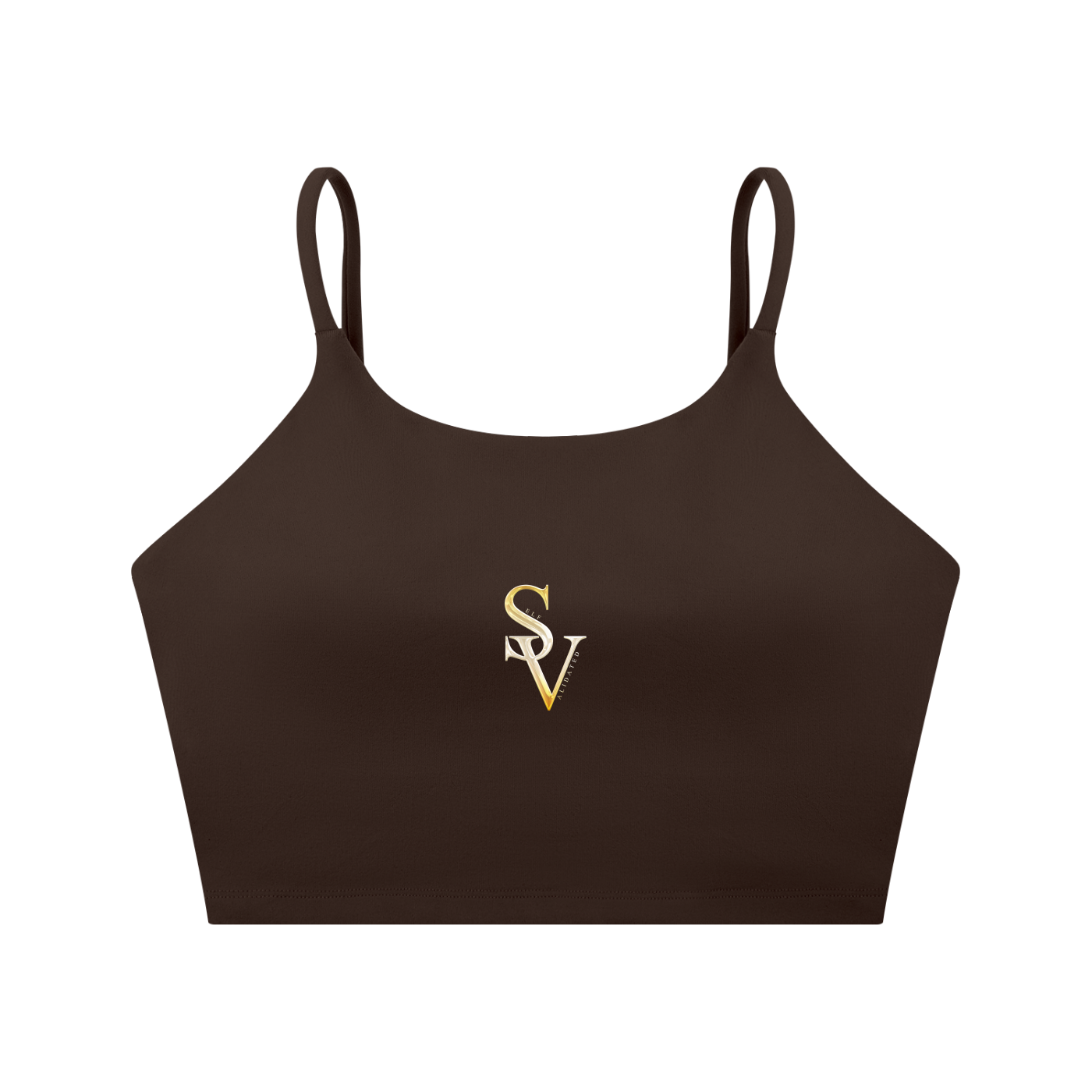 Spaghetti Strap Yoga Sports Bra