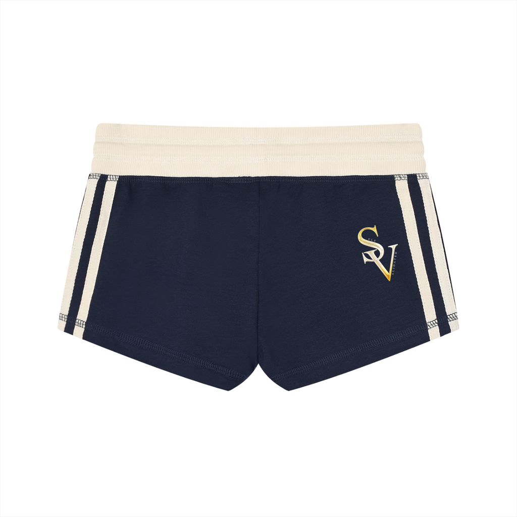 Women's Contrast Stripe Track Shorts