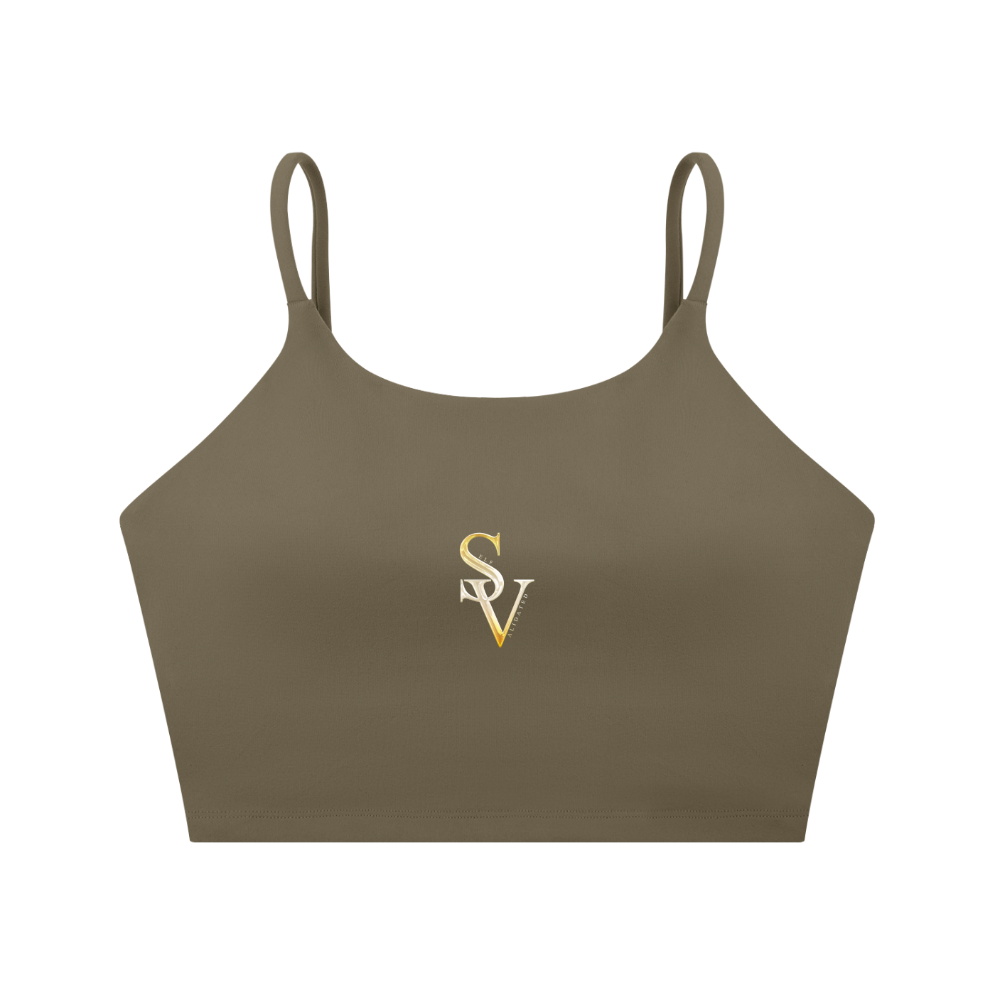 Spaghetti Strap Yoga Sports Bra
