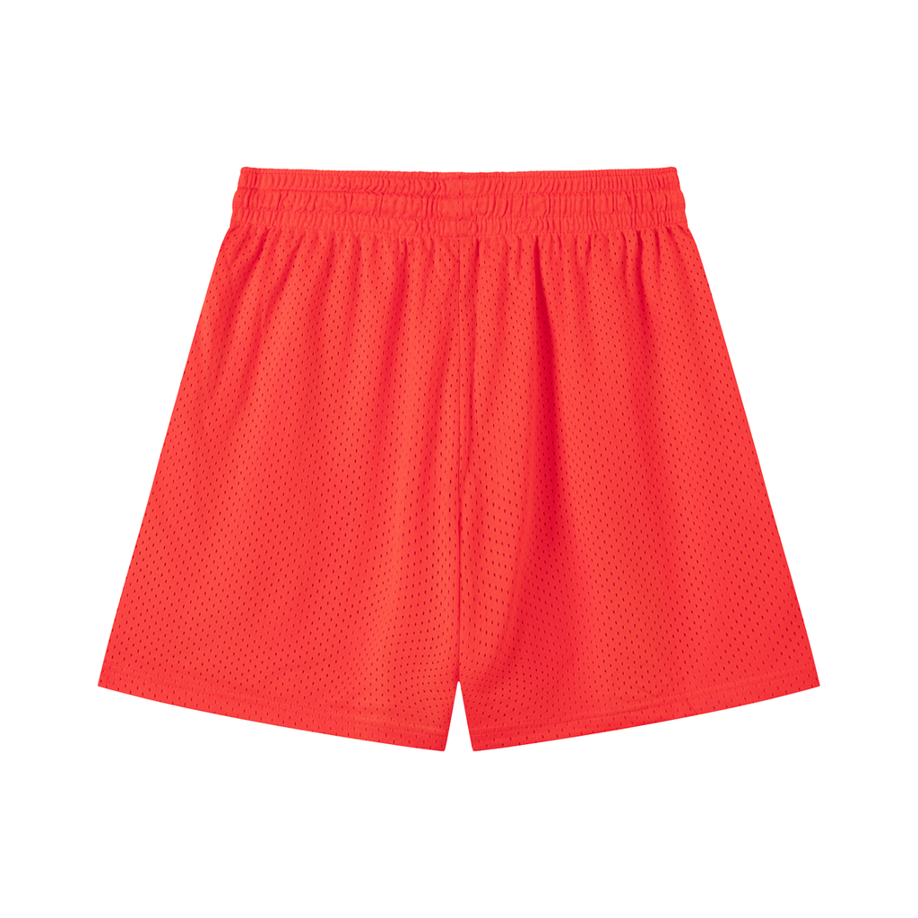 “SV” Mesh Drawstring hoop Shorts