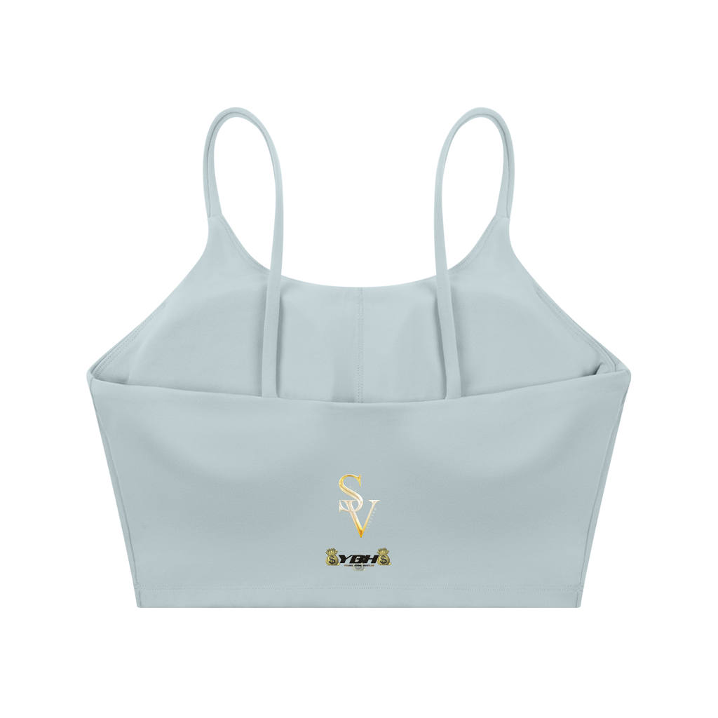 Spaghetti Strap Yoga Sports Bra