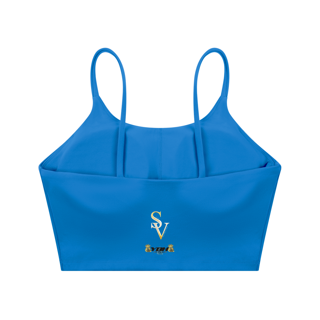 Spaghetti Strap Yoga Sports Bra