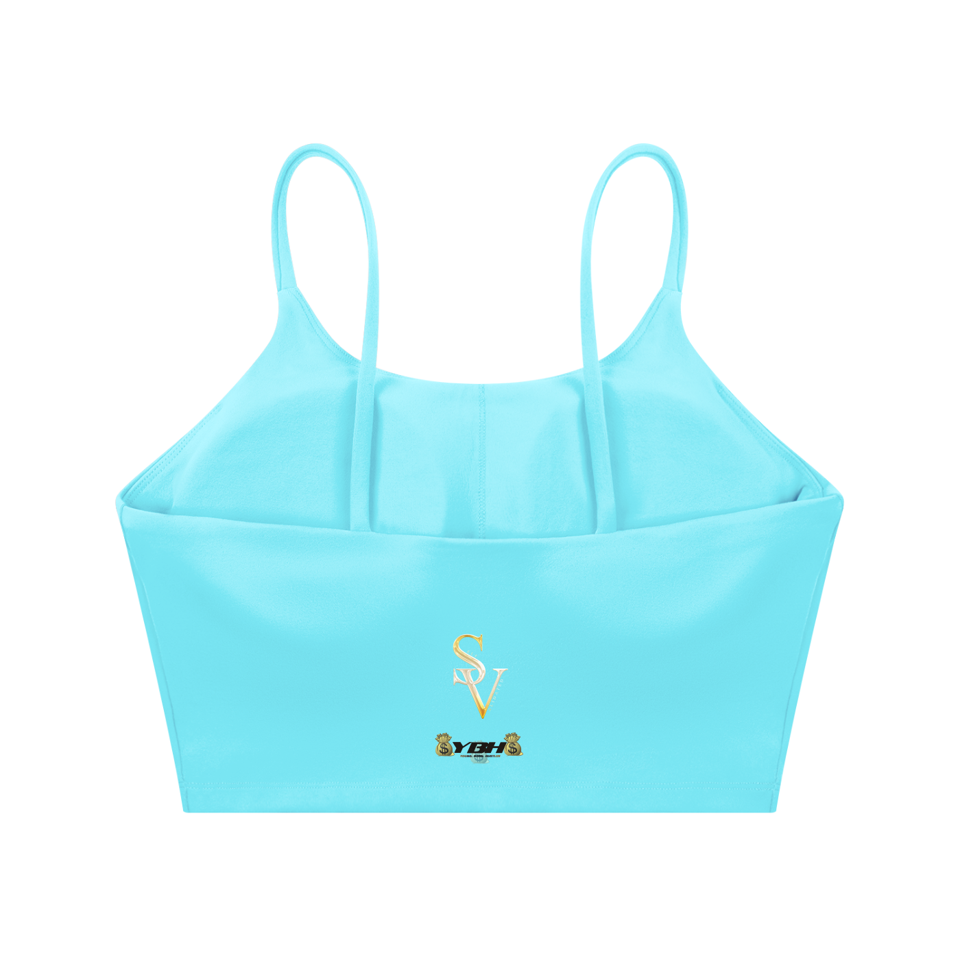 Spaghetti Strap Yoga Sports Bra