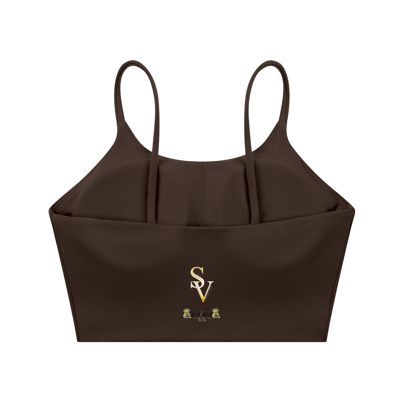 Spaghetti Strap Yoga Sports Bra