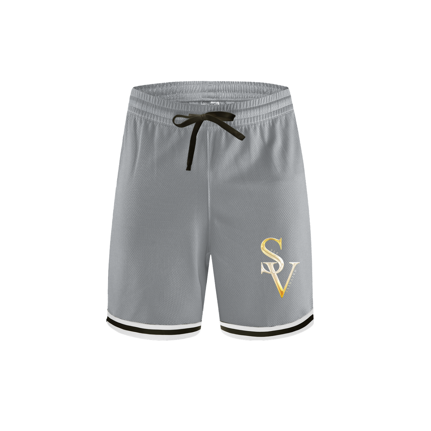 Classic Stripe Trim Basketball Shorts