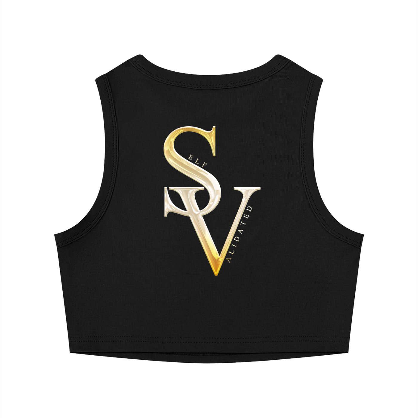 Women's Tight Crewneck Crop Tank Top