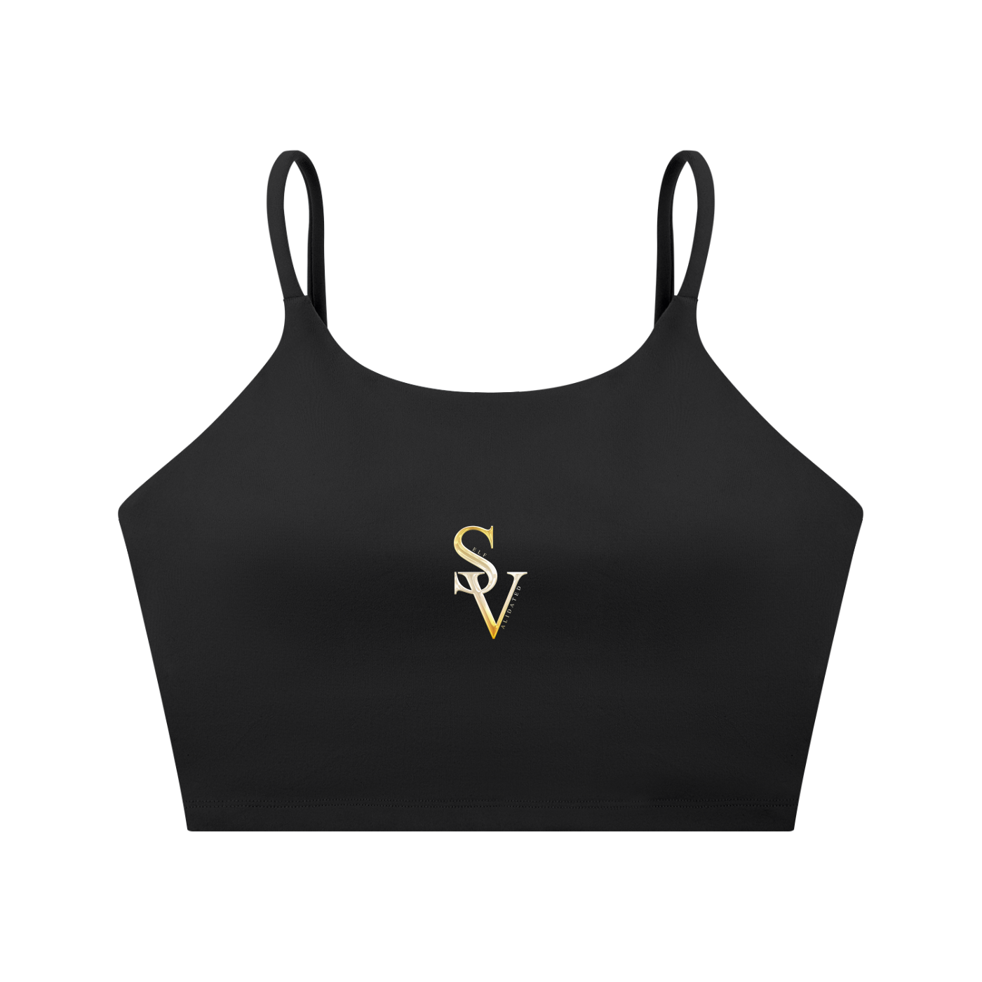 Spaghetti Strap Yoga Sports Bra