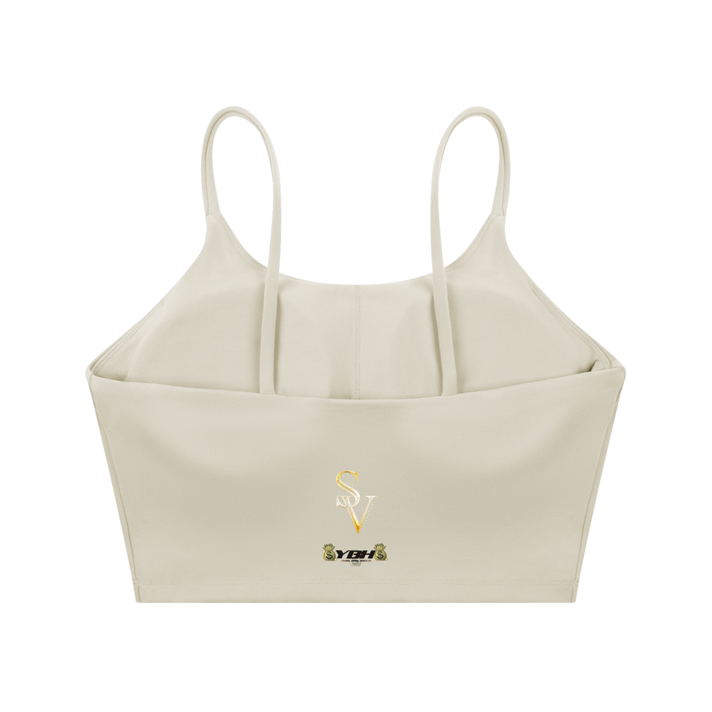 Spaghetti Strap Yoga Sports Bra